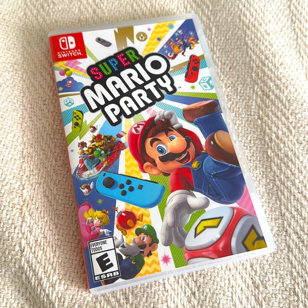 Nintendo Switch Super Mario Party game card